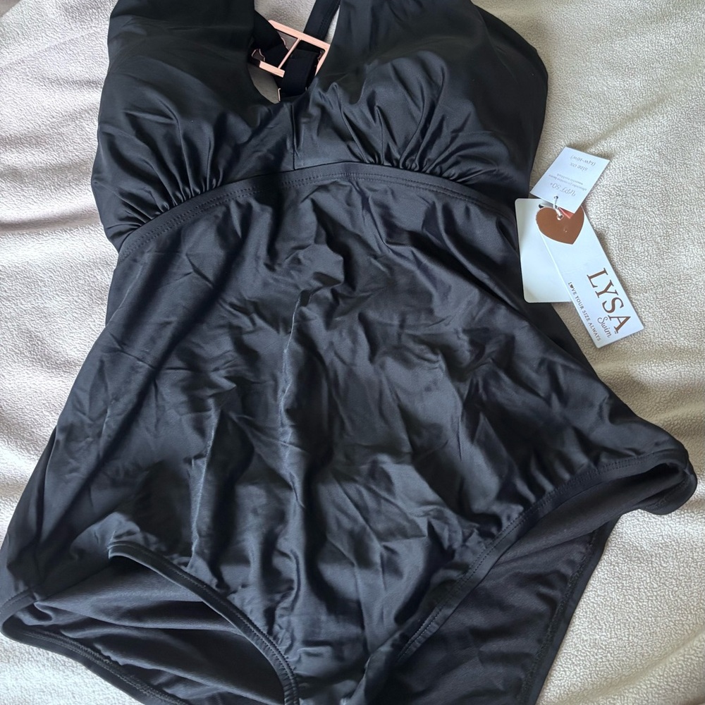 LYSA One-Piece Swimsuit 14-16W  new